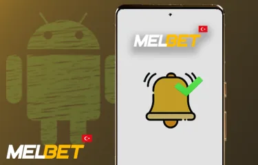 Melbet bildirim izni zili simgesi