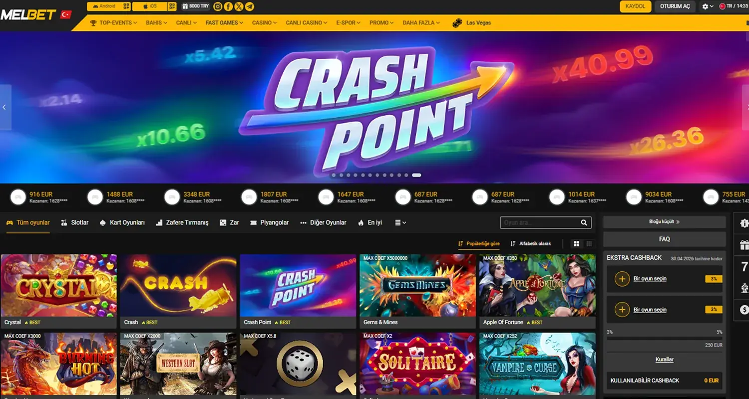 Melbet Aviator crash oyunu