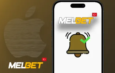 iOS Melbet bildirim izni zili
