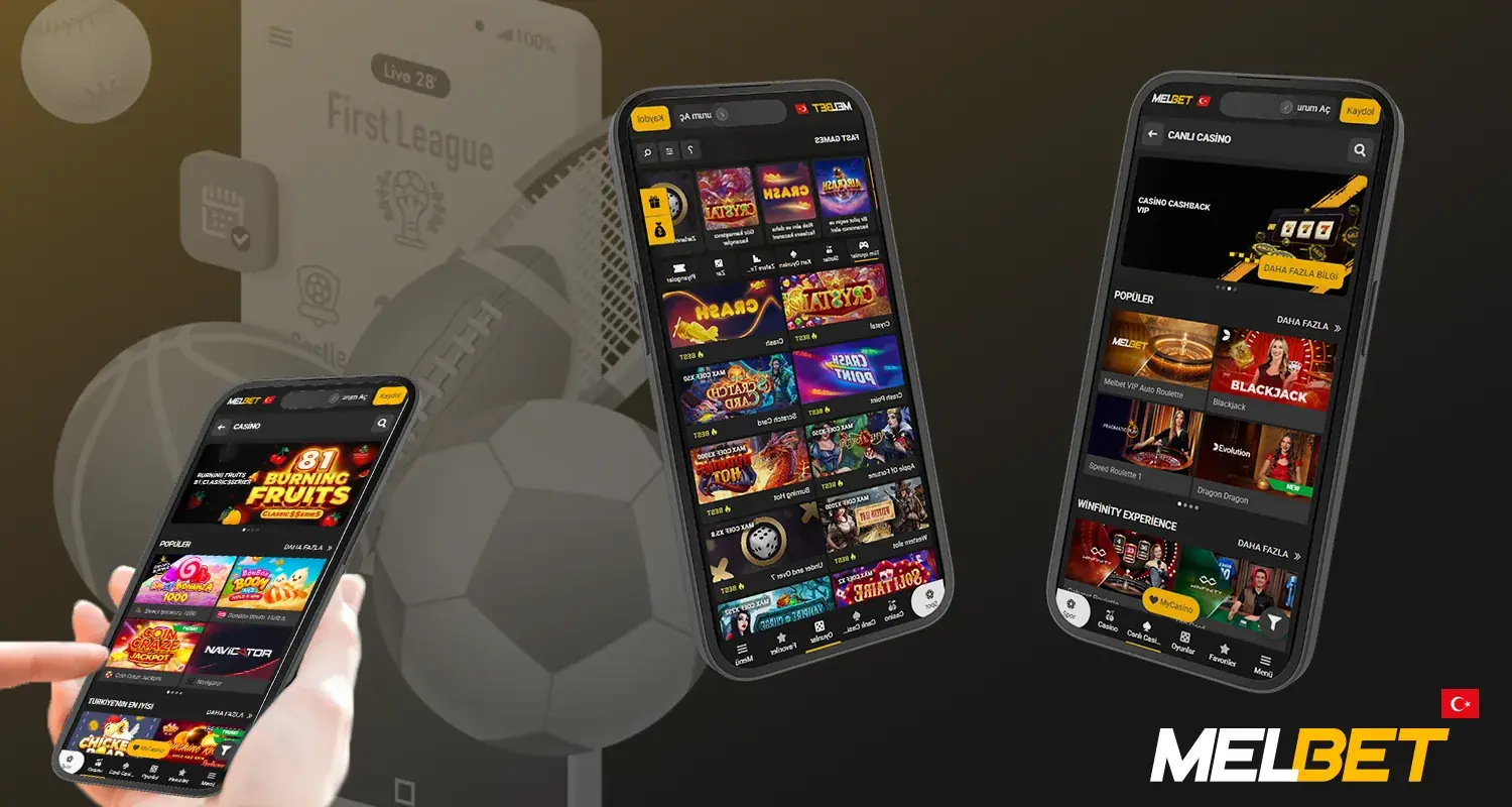 Melbet uygulamasının genel görünümü ve avantajları
