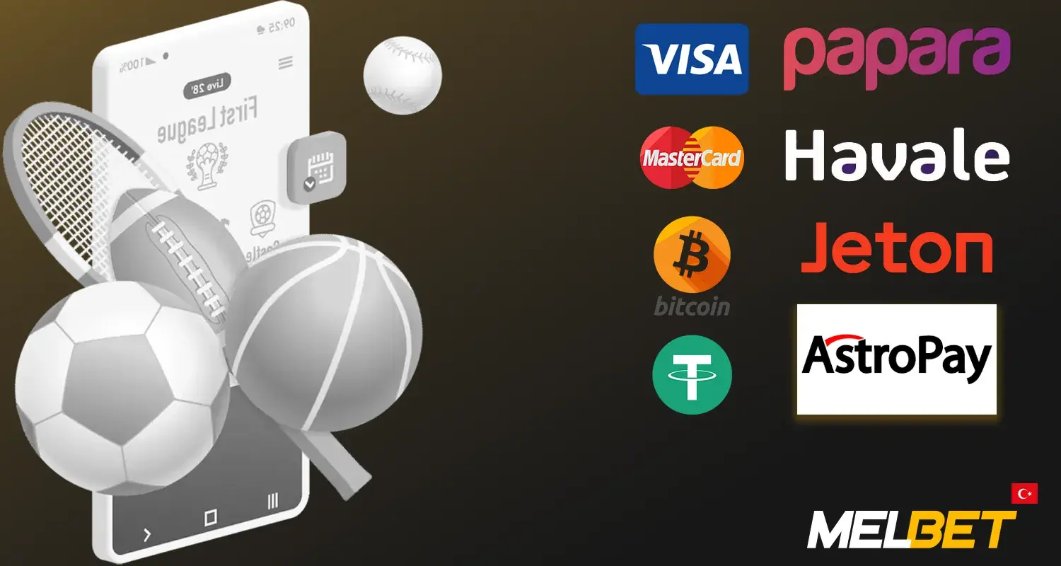 Melbet ödeme yöntemleri kolajı